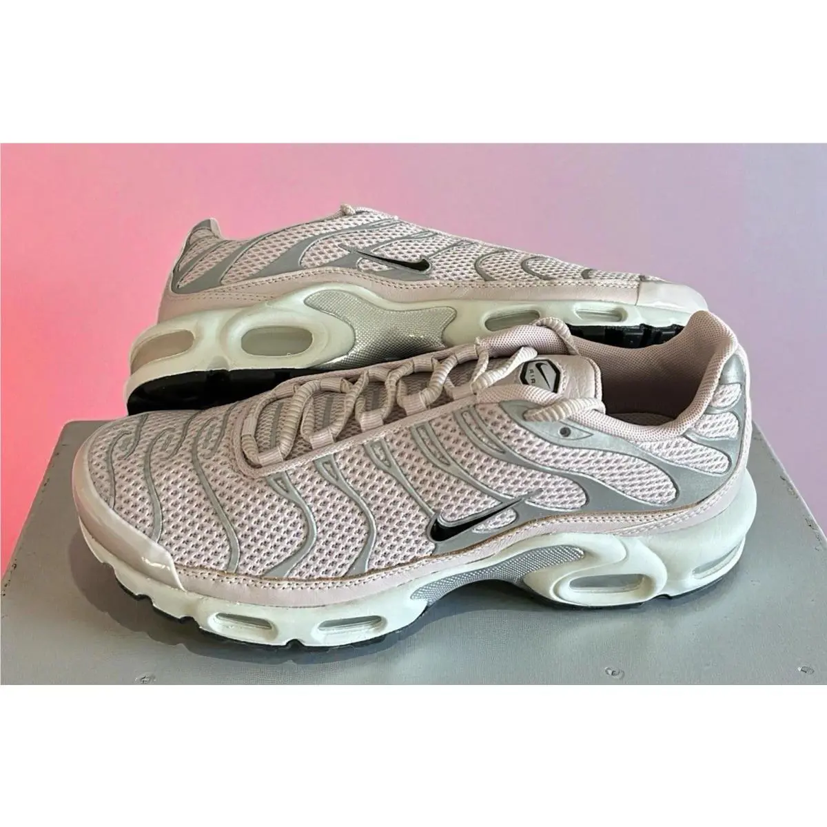 Nike shoes - Nike Air Max Plus - Air Max Plus - FV8480-001 - Violet Platnium Chrome / Light Pink Silver 7