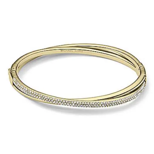 Michael Kors Bracelet Crystallized Criss Cross Bangle
