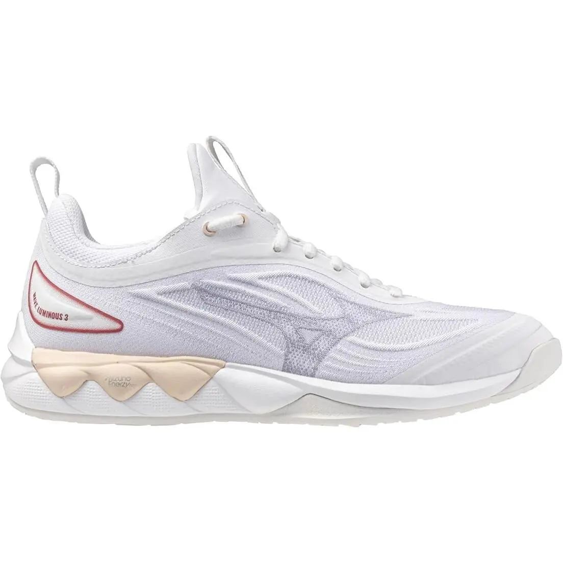 Mizuno shoes - Wave Luminous 3 - Wave Luminous - 4303280013 - White (UPC: 889961689437) 3