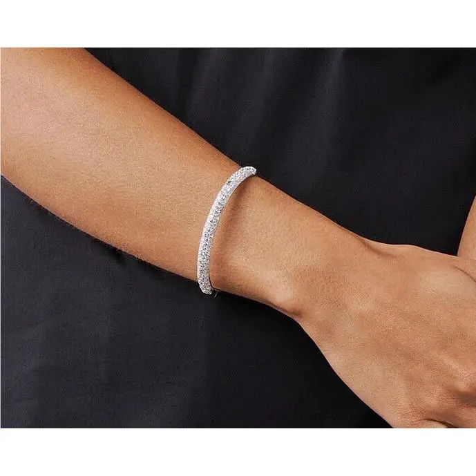 Michael Kors MKC1494AN040 Stingray Bangle .925 Sterling Silver Bracelet