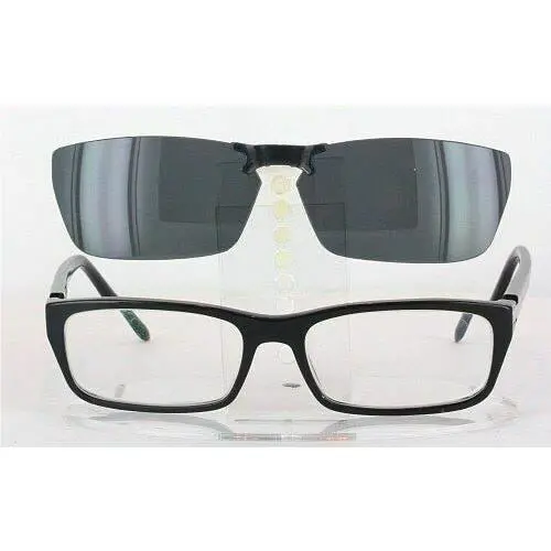 Custom Made For Prada VPR05N-55X16-AIR Polarized Clip-on Sunglasses Eyeglasses