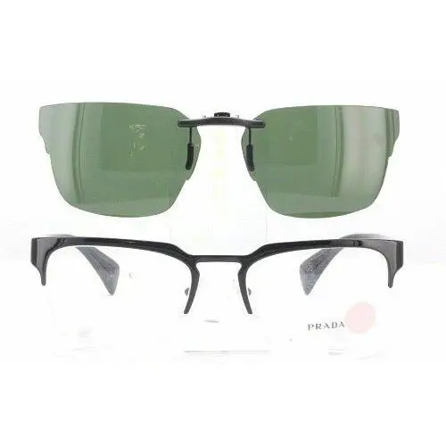 Custom Made For Prada VPR66Q-54X20 Polarized Clip-on Sunglasses Eyeglasses Not