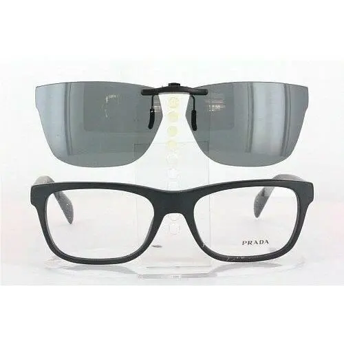 Custom Made For Prada VPR19P-55X18 Polarized Clip-on Sunglasses Eyeglasses Not