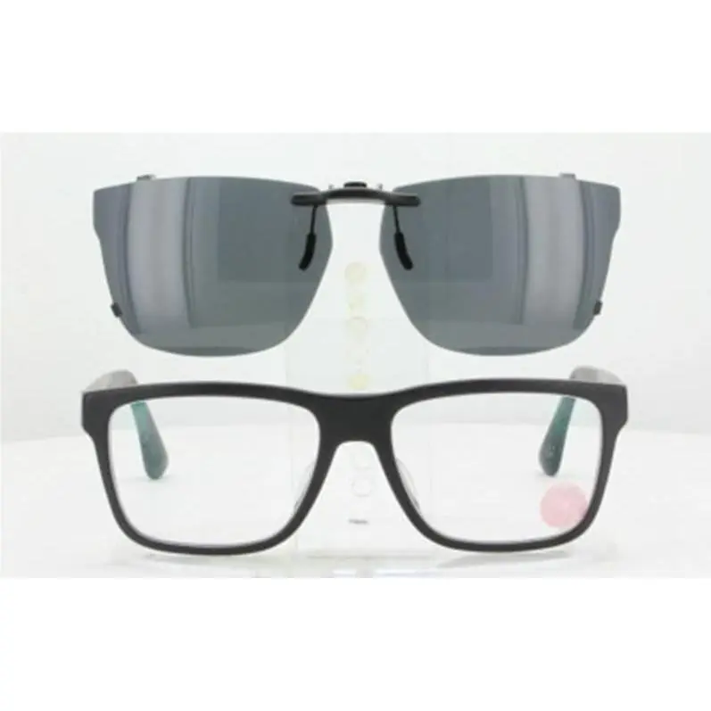 Custom Made For Prada VPR07S-56X17-T Polarized Clip-on Sunglasses Eyeglasses No
