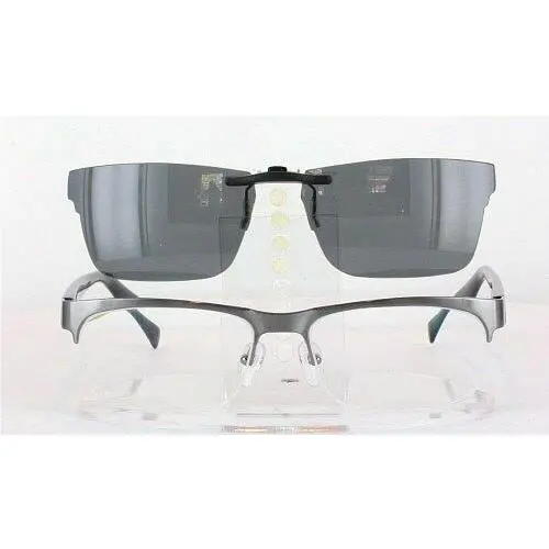 Custom Made For Prada VPR67P-54X17 Polarized Clip-on Sunglasses Eyeglasses Not