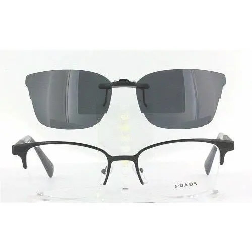 Custom Made For Prada VPR50P-53X19 Polarized Clip-on Sunglasses Eyeglasses Not