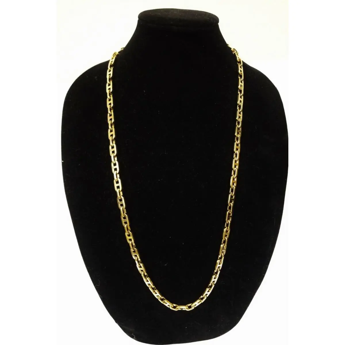 Michael Kors Gold Tone Chain Link Long Necklace MKJ1944