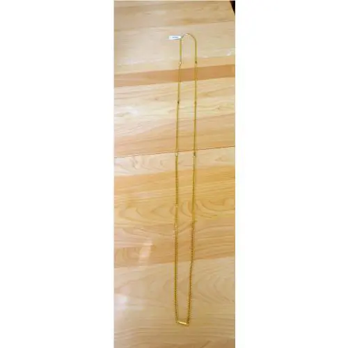 Michael Kors Gold-tone 60 Crystal Bar Chain Necklace
