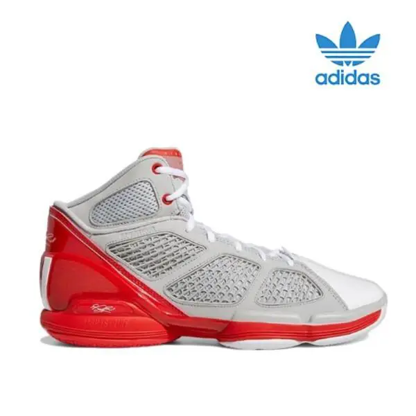 Adidas shoes - adidas adizero Rose - adizero Rose - GY0257 - Grey Vivid Red 4