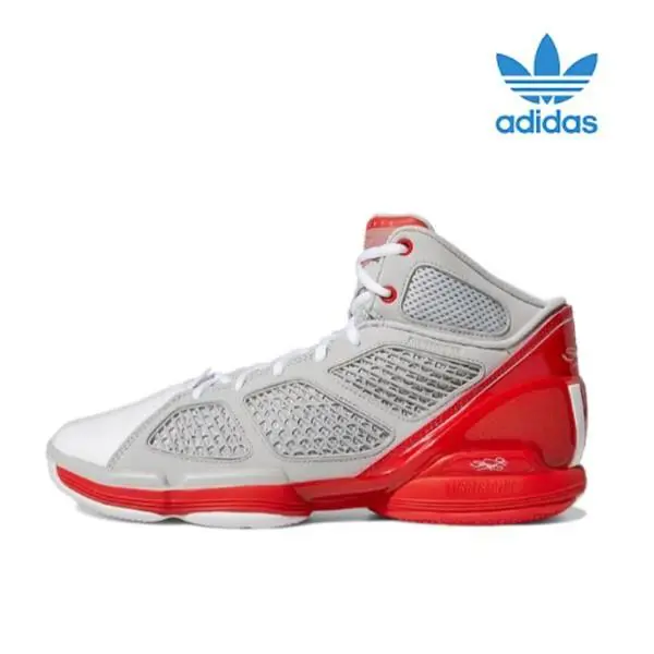 Adidas shoes - adidas adizero Rose - adizero Rose - GY0257 - Grey Vivid Red 5