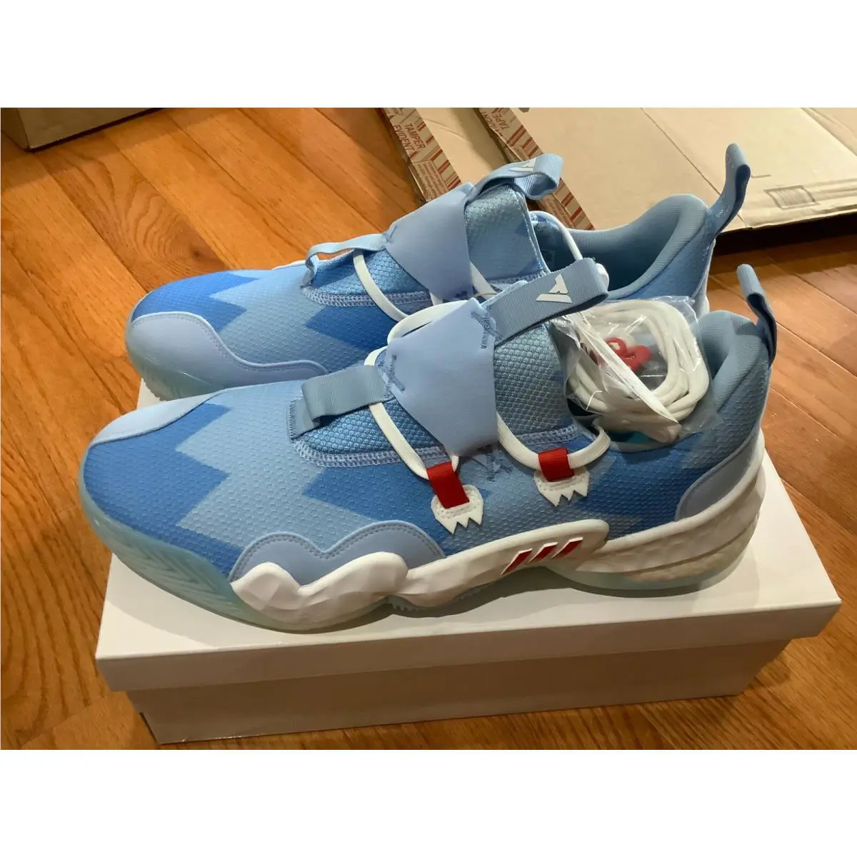 Adidas shoes - adidas Trae Young 1 ICEE - H68997 - Blue 3