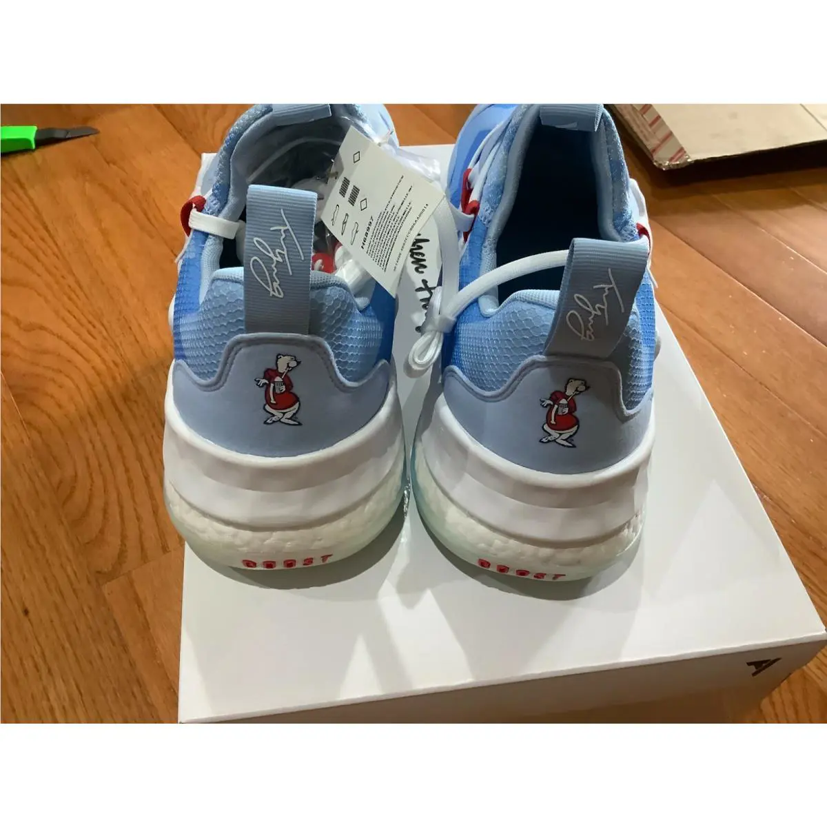 Adidas shoes - adidas Trae Young 1 ICEE - H68997 - Blue 13