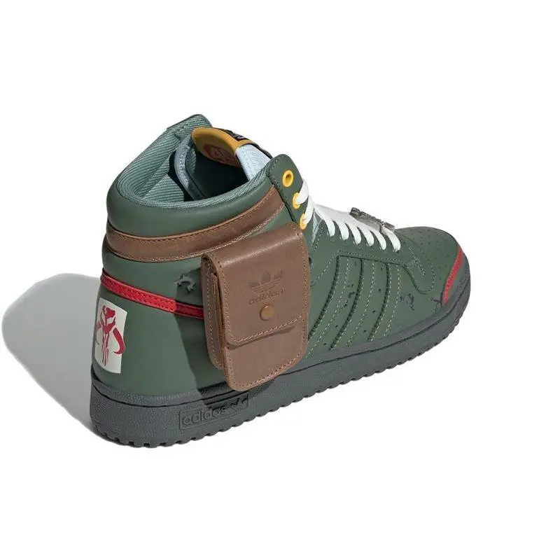 Adidas shoes - Adidas Top Ten Hi Star Wars Boba Fett - FZ3465 - Green 3