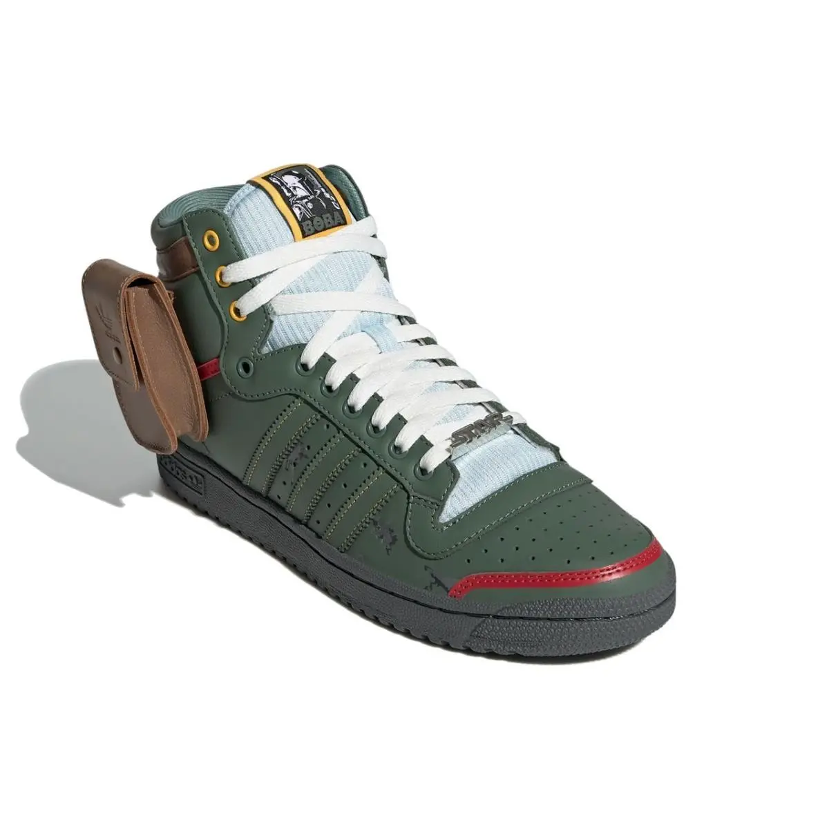 Adidas shoes - Adidas Top Ten Hi Star Wars Boba Fett - FZ3465 - Green 4