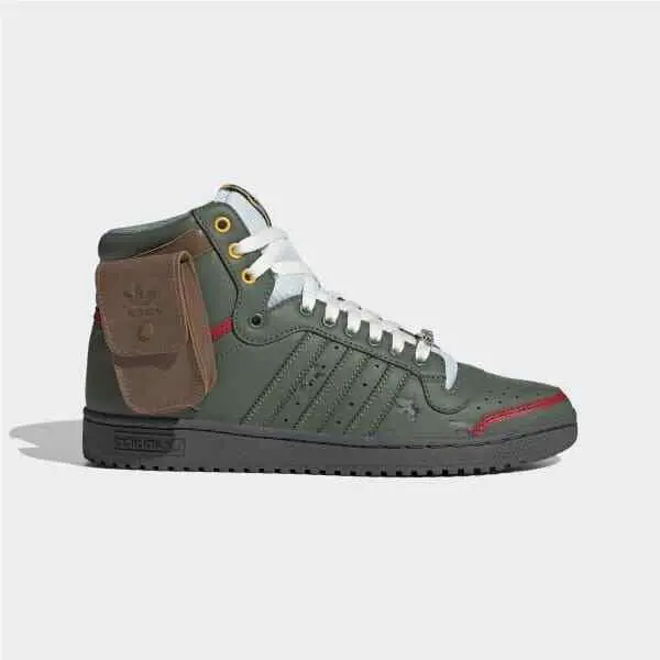 Adidas shoes - Adidas Top Ten Hi Star Wars Boba Fett - FZ3465 - Green 10