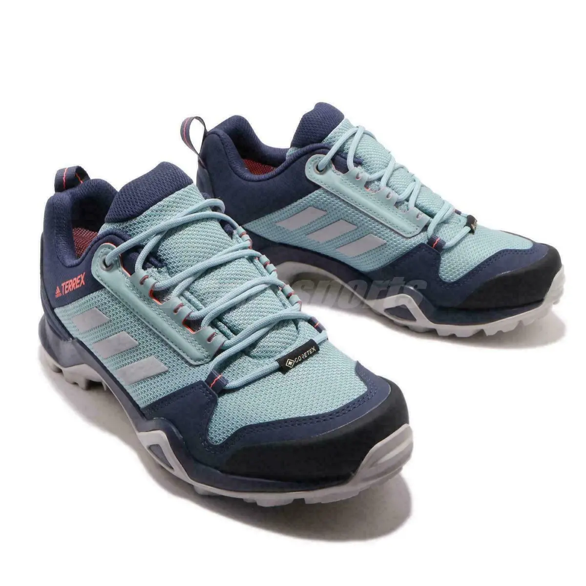 Adidas Terrex AX3 Indigo Blue Women Outdoors Hiking Continental Outsol EF3513 Nu