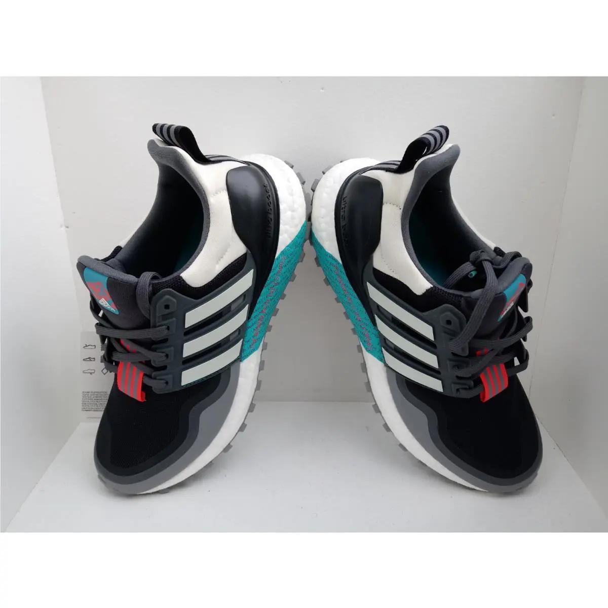 Adidas shoes - ADIDAS ULTRABOOST - ULTRABOOST - GREY/BLACK & BURGUNDY/BLACK, :: GREY/BLACK-WHITE 4