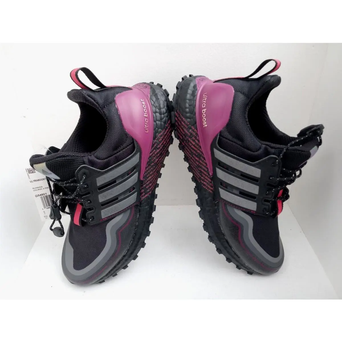 Adidas shoes - ADIDAS ULTRABOOST - ULTRABOOST - GREY/BLACK & BURGUNDY/BLACK, :: GREY/BLACK-WHITE 17