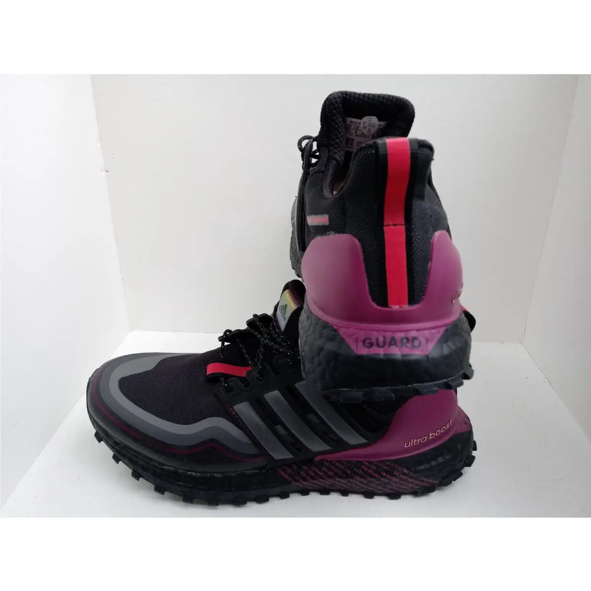 Adidas shoes - ADIDAS ULTRABOOST - ULTRABOOST - GREY/BLACK & BURGUNDY/BLACK, :: GREY/BLACK-WHITE 22