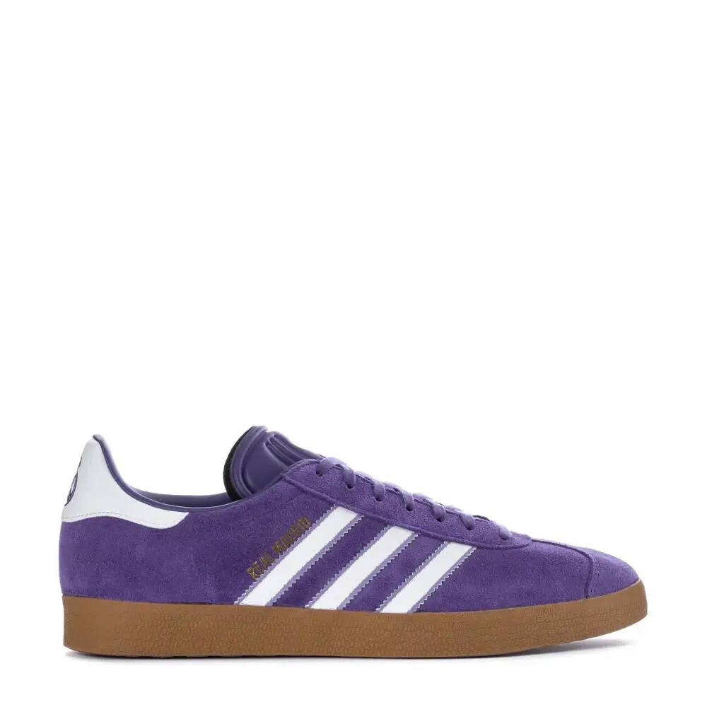 Men Adidas Gazelle Real Magrid JS3041 Unity Purple/white/magic Lilac - Purple