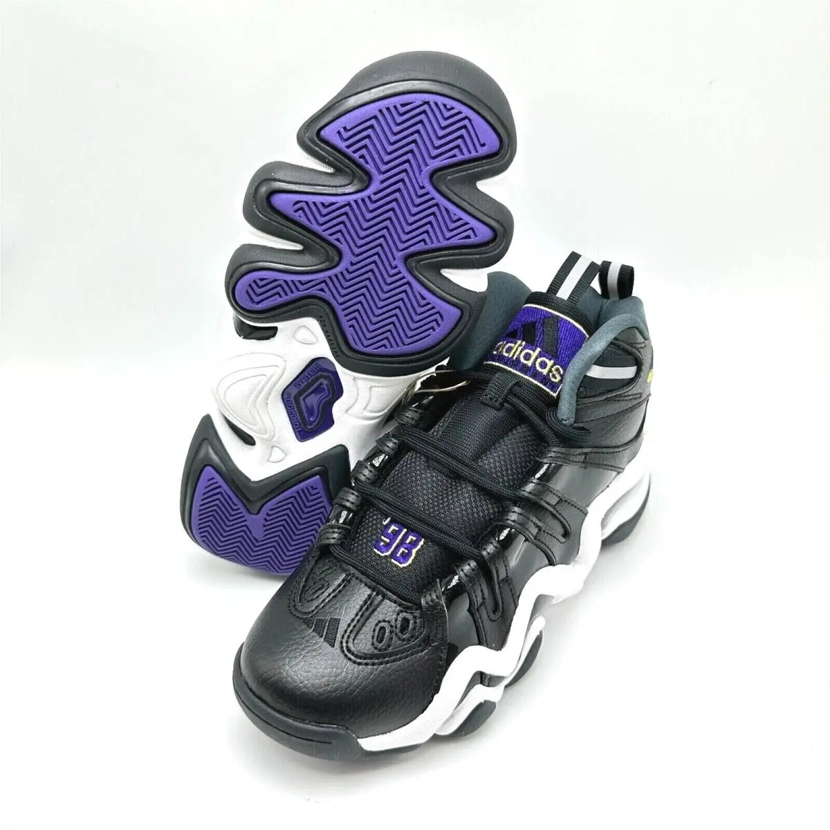 Adidas shoes - adidas Crazy 8 - Crazy - ID6189 - Core Black/Regal Purple/Cloud White 5