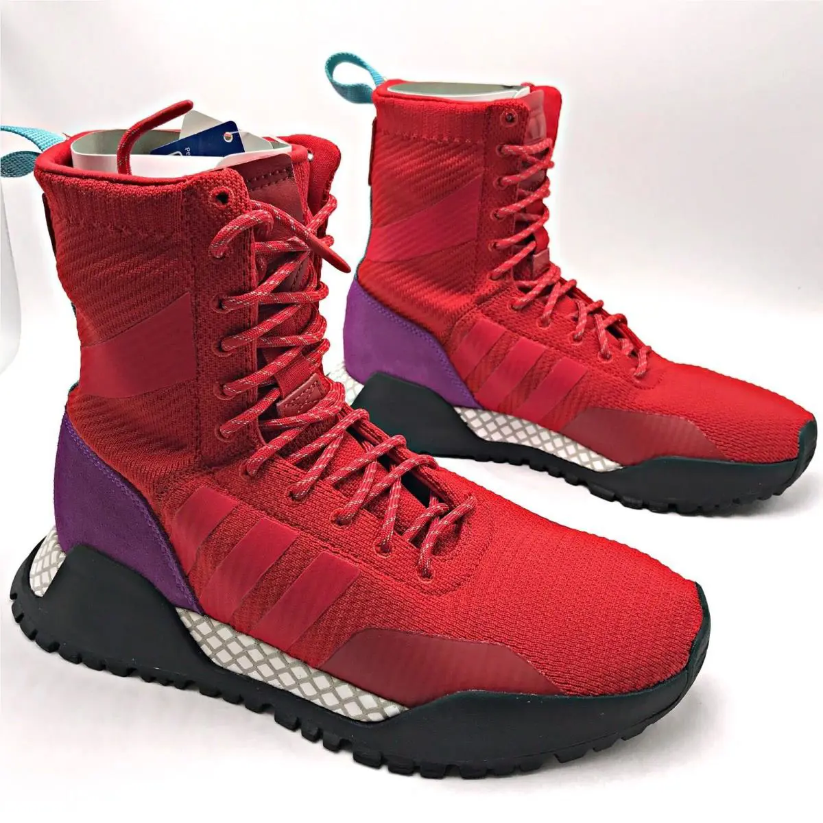 Adidas shoes - adidas AF 1.3 - BZ0611 - SCARLET/SCARLET/SHOCK PURPLE 1