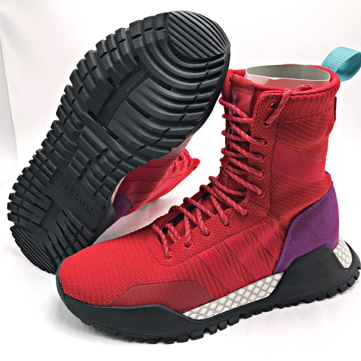 Adidas shoes - adidas AF 1.3 - BZ0611 - SCARLET/SCARLET/SHOCK PURPLE 5