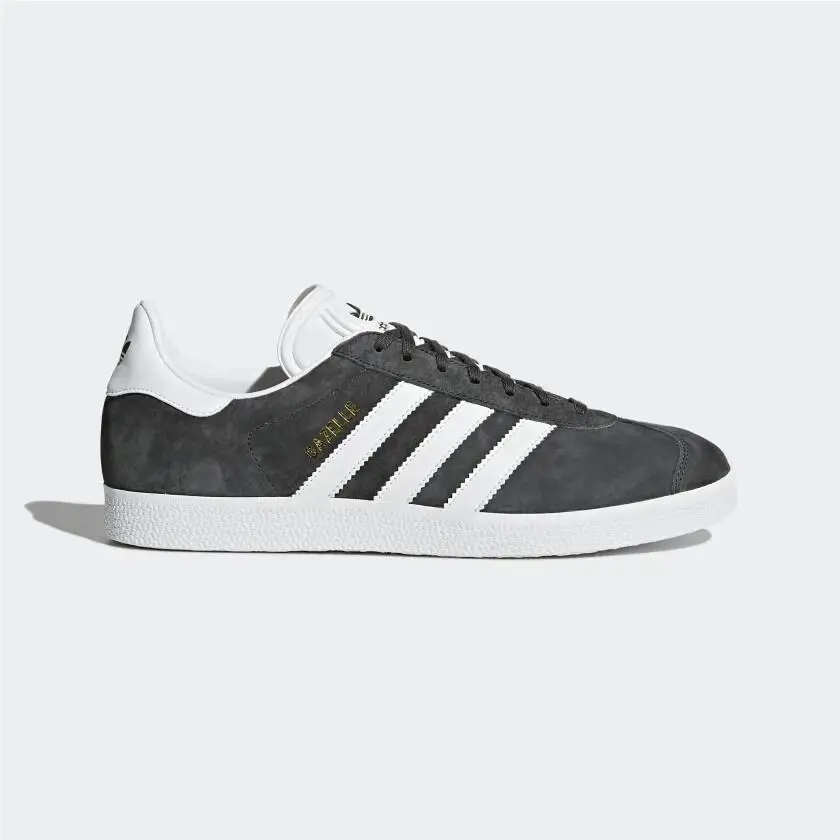 Mens Adidas Gazelle Dgh Solid Grey / White / Gold Metallic BB5480 Shoes