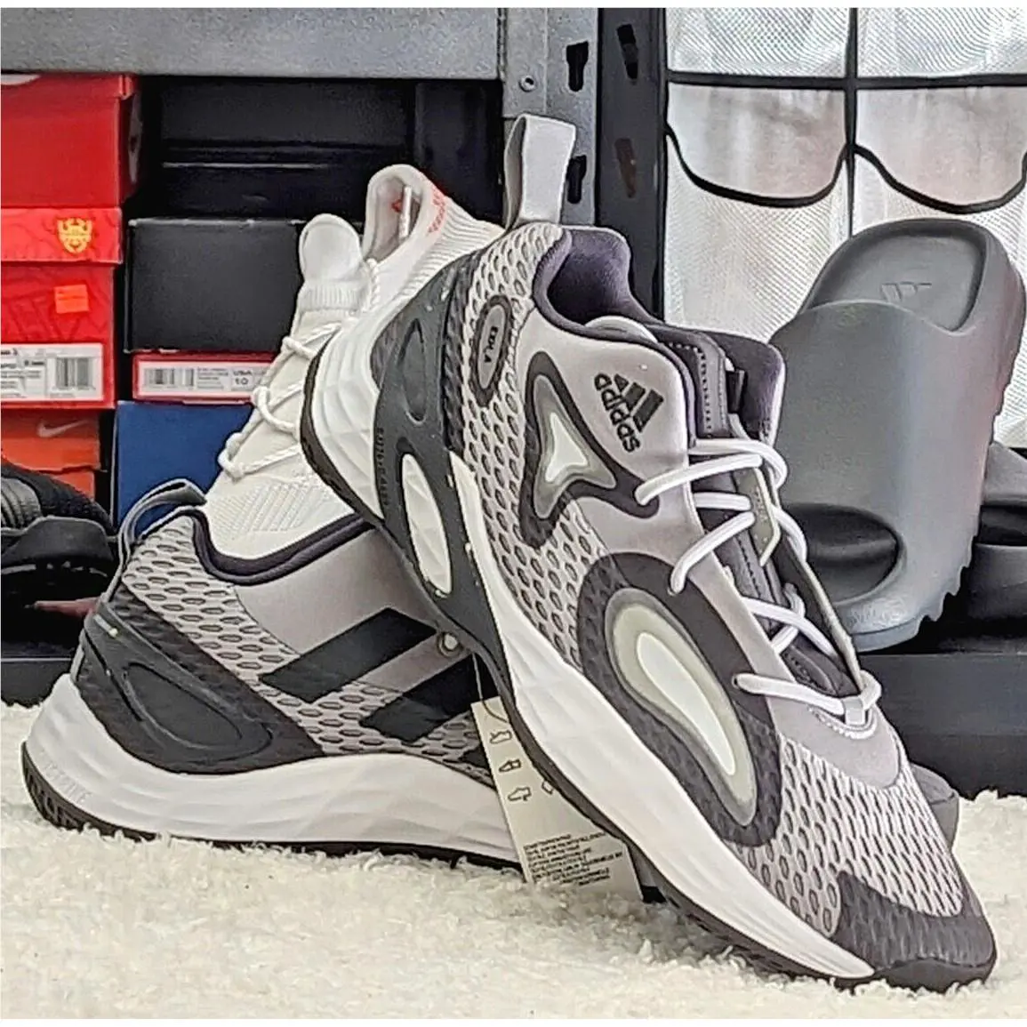 Adidas shoes - Adidas Exhibit A - Exhibit - H67733Shoe - Gray 0