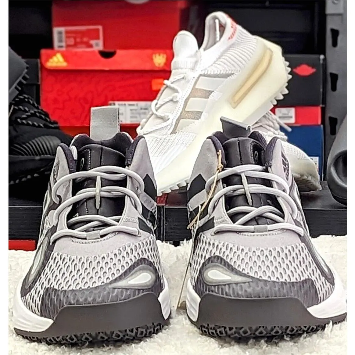 Adidas shoes - Adidas Exhibit A - Exhibit - H67733Shoe - Gray 15