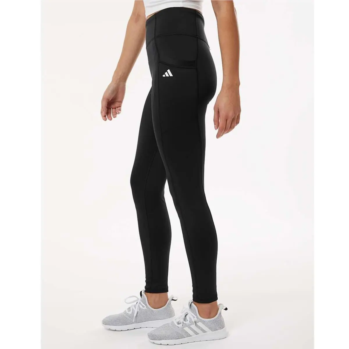 Adidas clothing - Black, Leggings: Black 1