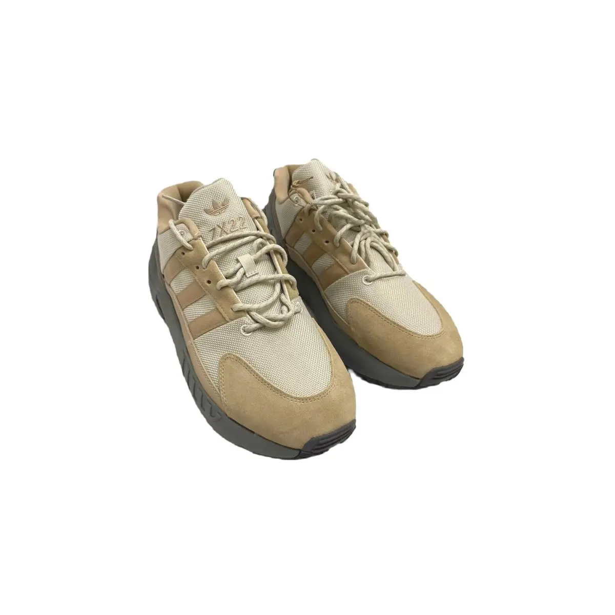 Adidas shoes - ZX 22 Boost - Boost - GX 7008 - Aluminium/Magic Beige/Silver Metallic 6
