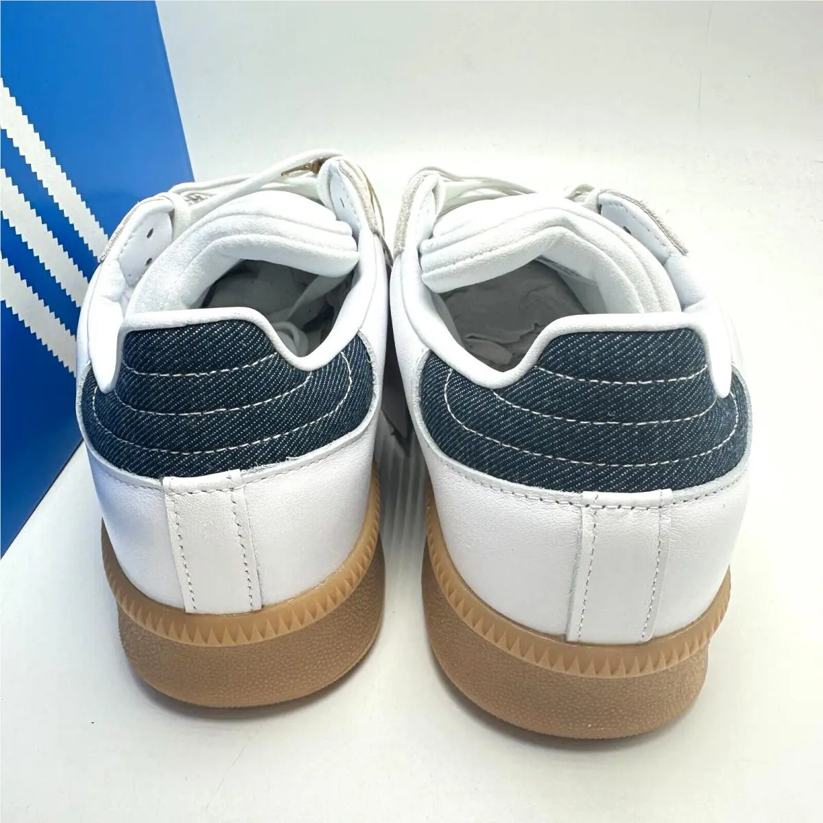 Adidas shoes - adidas Samba - Samba - JQ7440 - White/Night Indigo/White/Gum 3