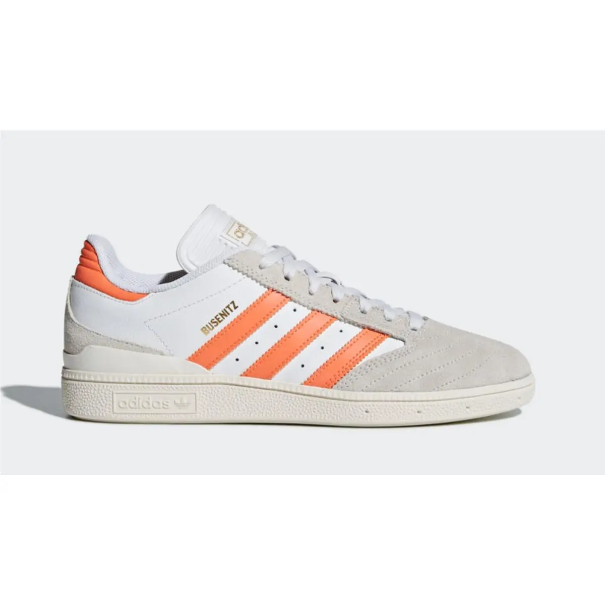 Adidas Originals Busenitz Mens Shoes CQ1155 Cloud White Trace Orange