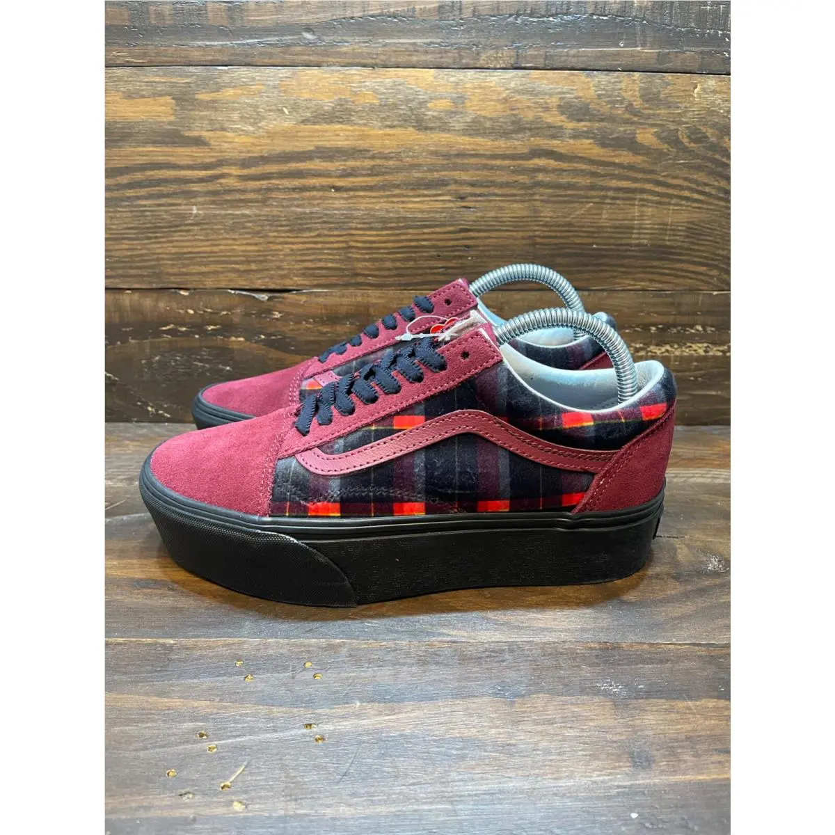 Vans shoes - VANS Old Skool - Old Skool - VN0A7Q5M02Y - Red 9