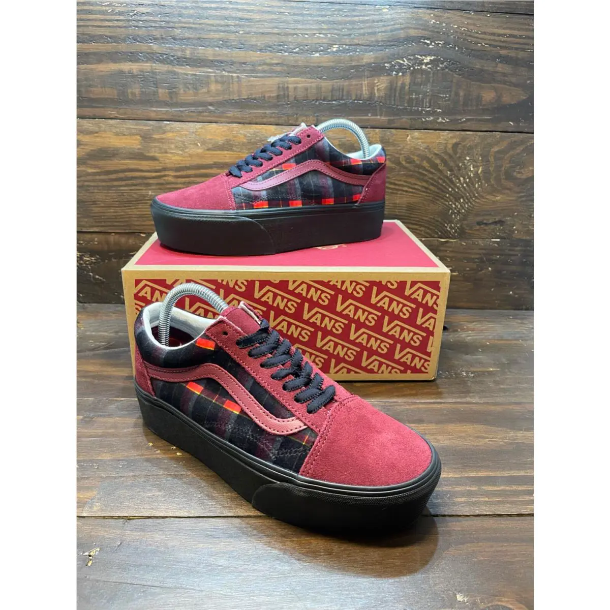 Vans shoes - VANS Old Skool - Old Skool - VN0A7Q5M02Y - Red 18