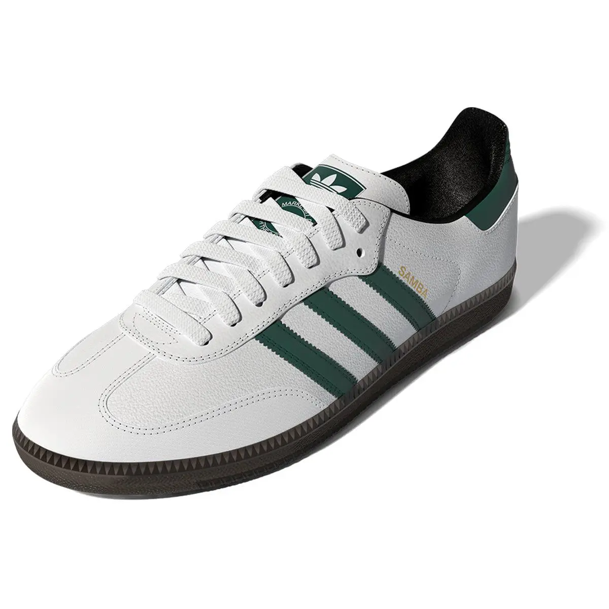 Adidas Samba Adv - White/hunter Green/gum - White