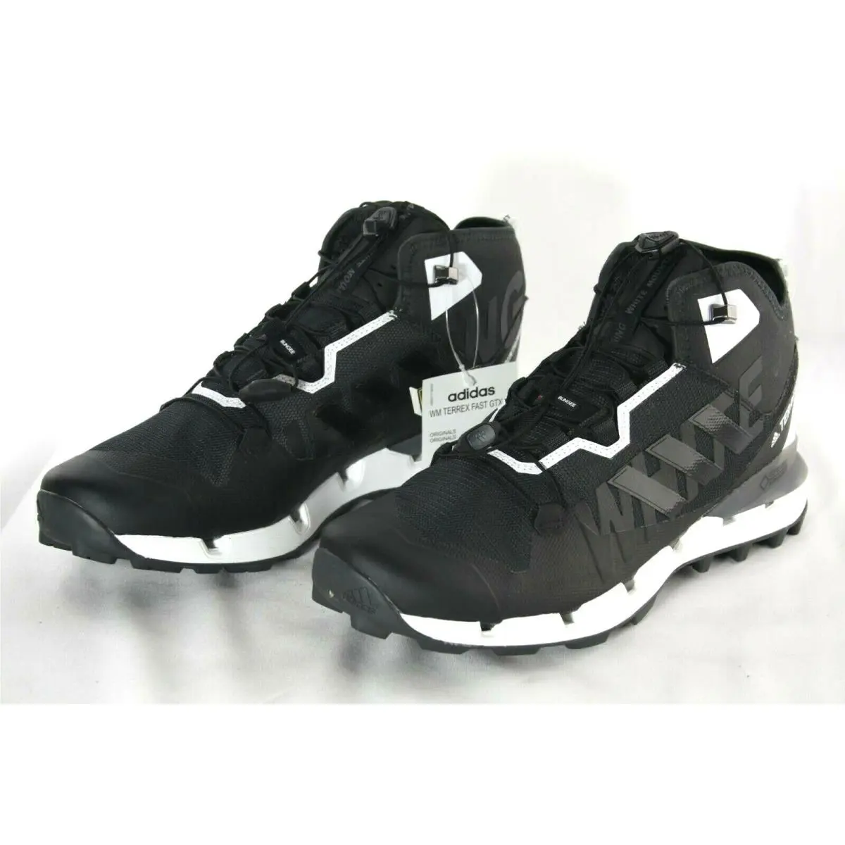 Adidas shoes - WM TERREX FAST GORETEX-SURROUND - TERREX FAST - db3007 - CARBON/BLACK/WHITE 2