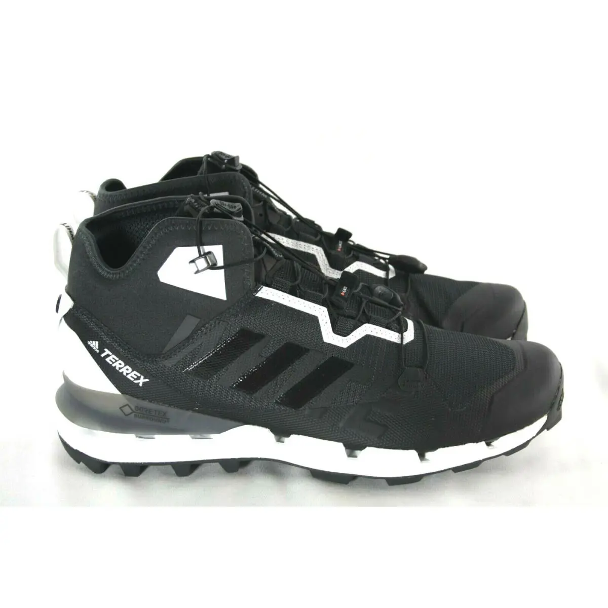 Adidas shoes - WM TERREX FAST GORETEX-SURROUND - TERREX FAST - db3007 - CARBON/BLACK/WHITE 14