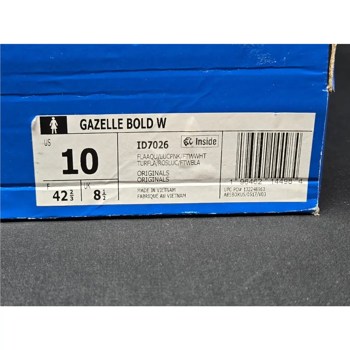 Adidas shoes - adidas Originals Gazelle - Originals Gazelle - Id7026 - Blue 8
