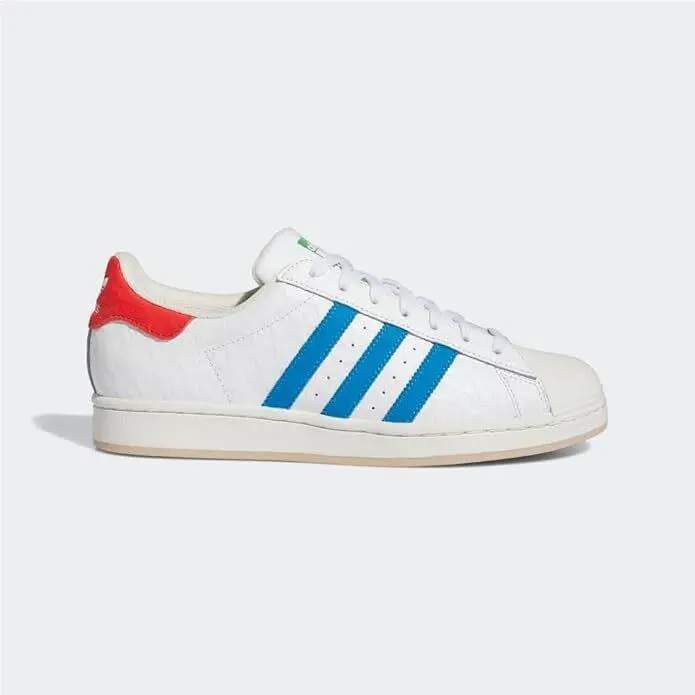 Adidas shoes - CLOUD WHITE, BRIGHT BLUE, RED 7