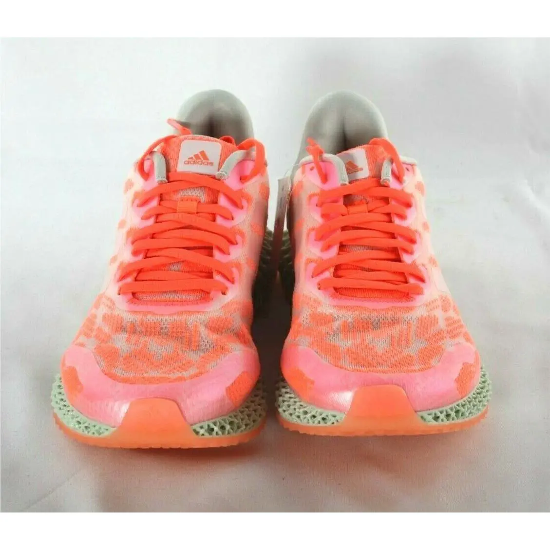 Adidas shoes - 4D RUN 1.0 - RUN - FW6838 - Cloud White / Cloud White / Signal Coral 1