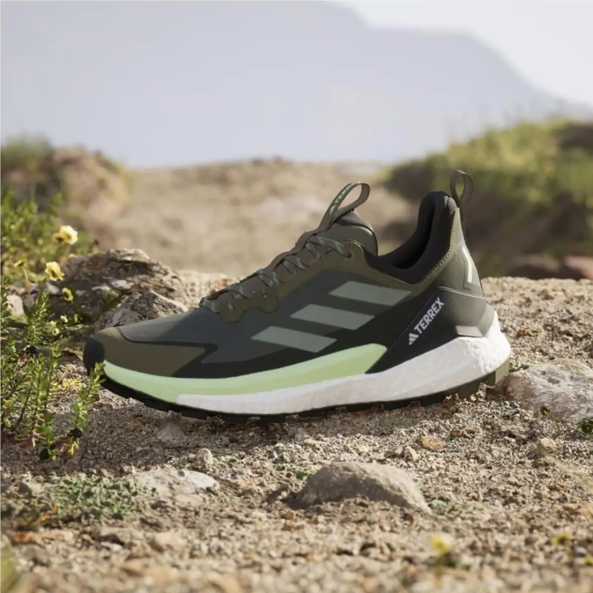 Adidas shoes - adidas TERREX Free Hiker - TERREX Free Hiker - Olive Strata/Silver Green/Core Black 10