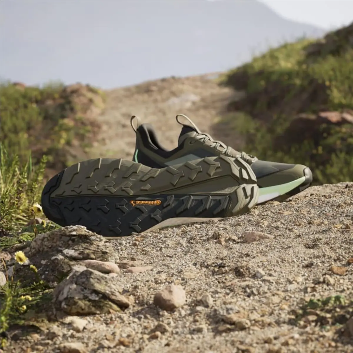 Adidas shoes - adidas TERREX Free Hiker - TERREX Free Hiker - Olive Strata/Silver Green/Core Black 7