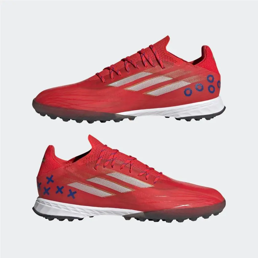 Adidas shoes - adidas X Speedflow 1 - Speedflow - GX0561 - Red 6