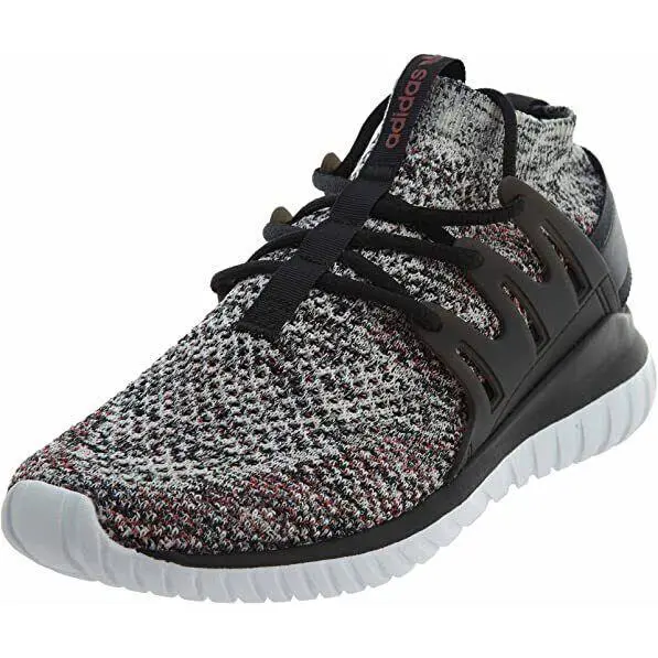 Adidas Men`s Tubular Nova Primeknit Running Sneakers Green BB8410 Braun BB8409 - Brown/Black/Red