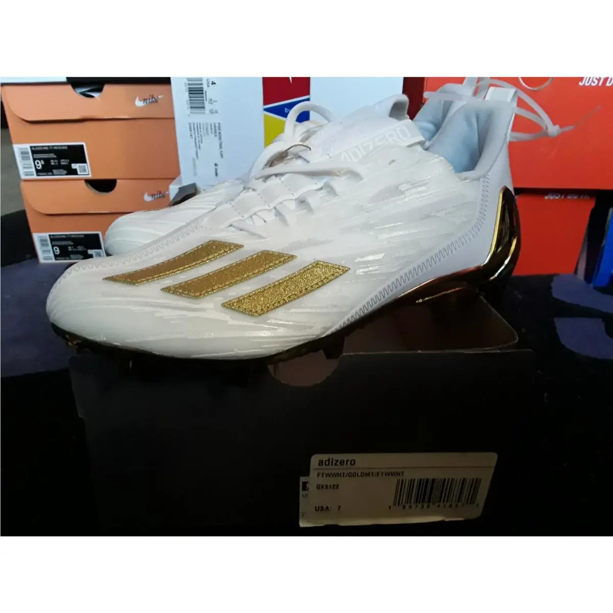 Adidas shoes - adidas Adizero - Adizero - GX5122 - White 4