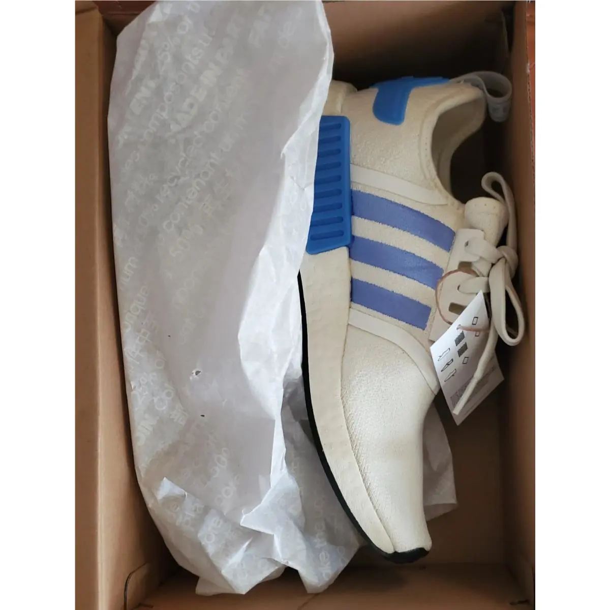 Adidas shoes - adidas NMD R1 - NMD - HP2823 - Off White Blue 4