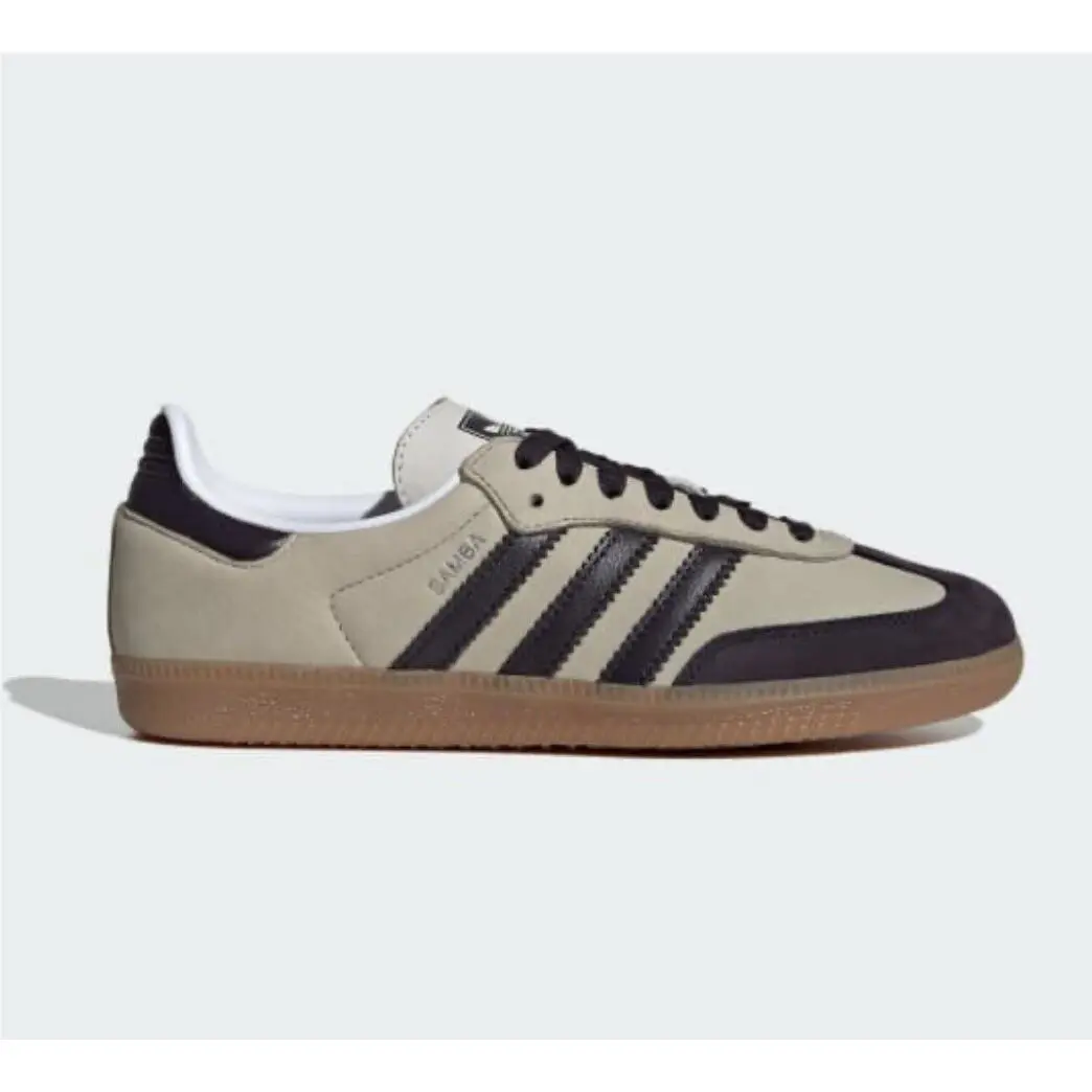 Adidas shoes - adidas Samba - Samba - IE5835 - Putty Grey / Aurora Black / Silver Metallic 1