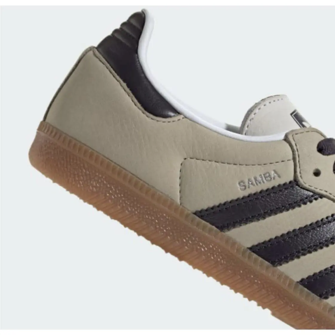 Adidas shoes - adidas Samba - Samba - IE5835 - Putty Grey / Aurora Black / Silver Metallic 3